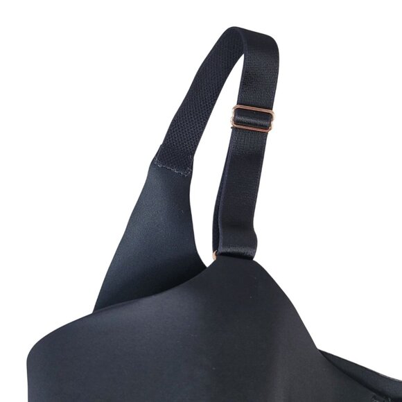 Soma Perfect Coverage Bra Black 40D Underwire Seamless Light Pad Vanishing 360 - Picture 4 of 9